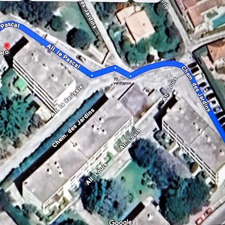 דירה Cocoon With Garden In סנרי-סור-מר