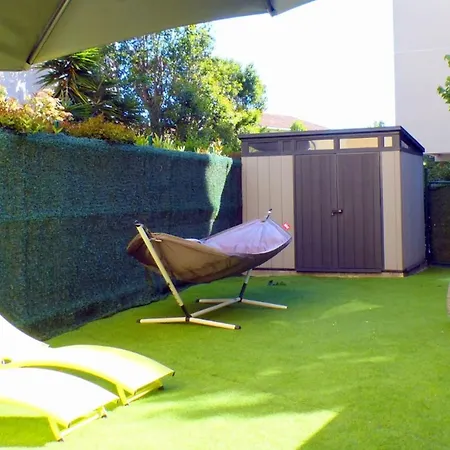 Cocoon With Garden In